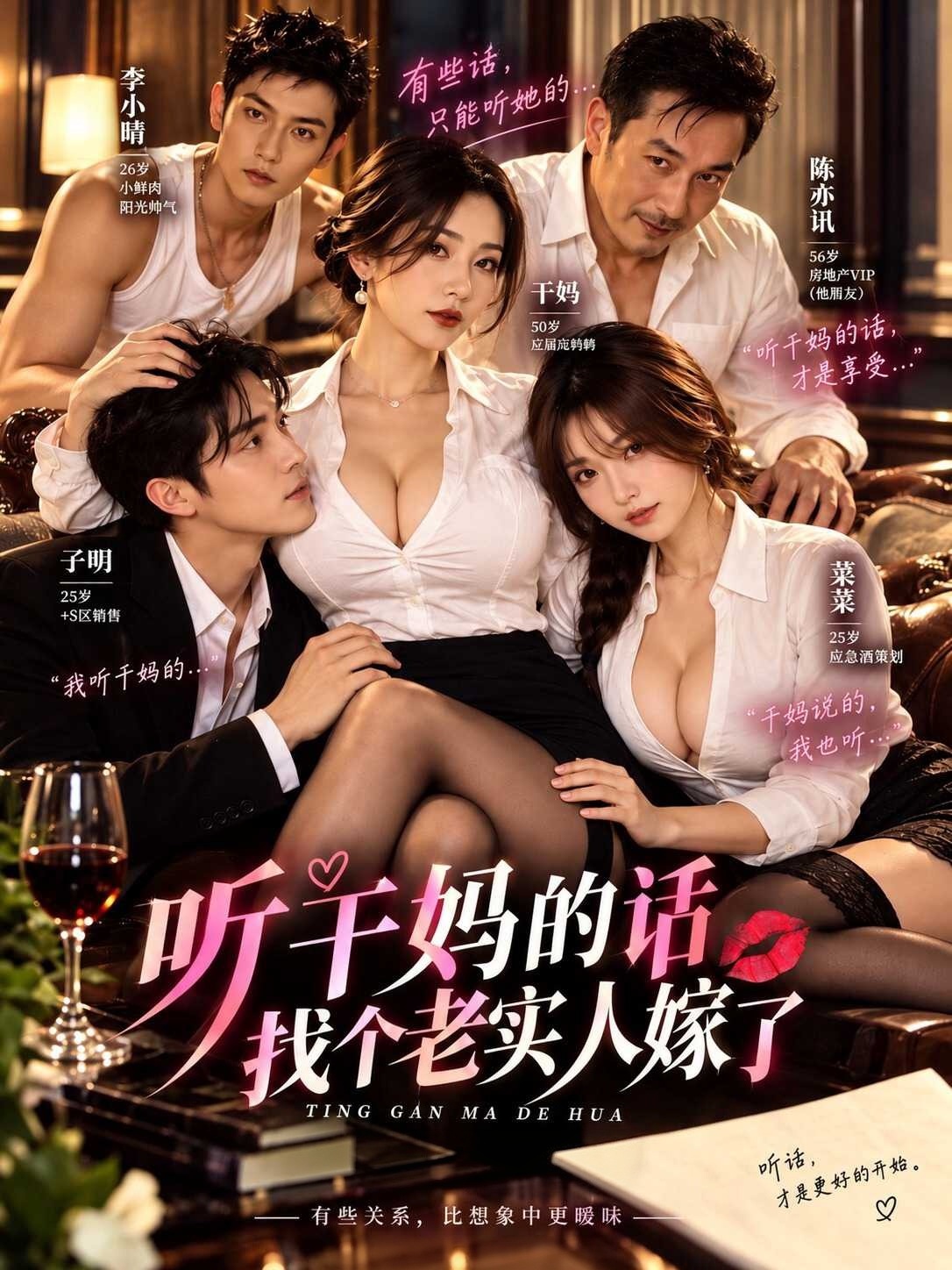 听干妈的话,我把老夫人嫁了